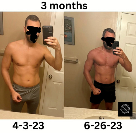 Derek a STŌN Nutrition client, review and picture